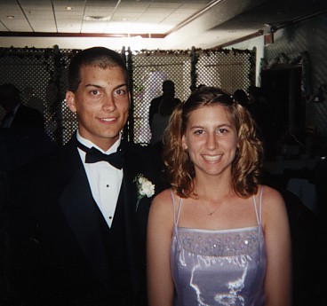 my bro and I at the prom